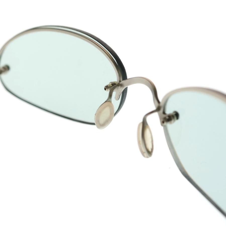 PRADA（プラダ） ハーフリム サングラス アイウェア 眼鏡 グレー