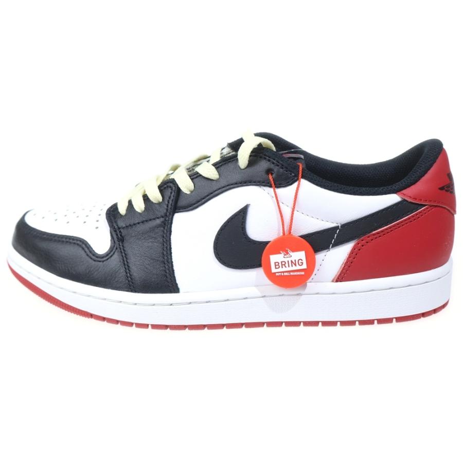 NIKE（ナイキ） AIR JORDAN 1 RETRO LOW OG BLACK TOE エアジョーダン1 
