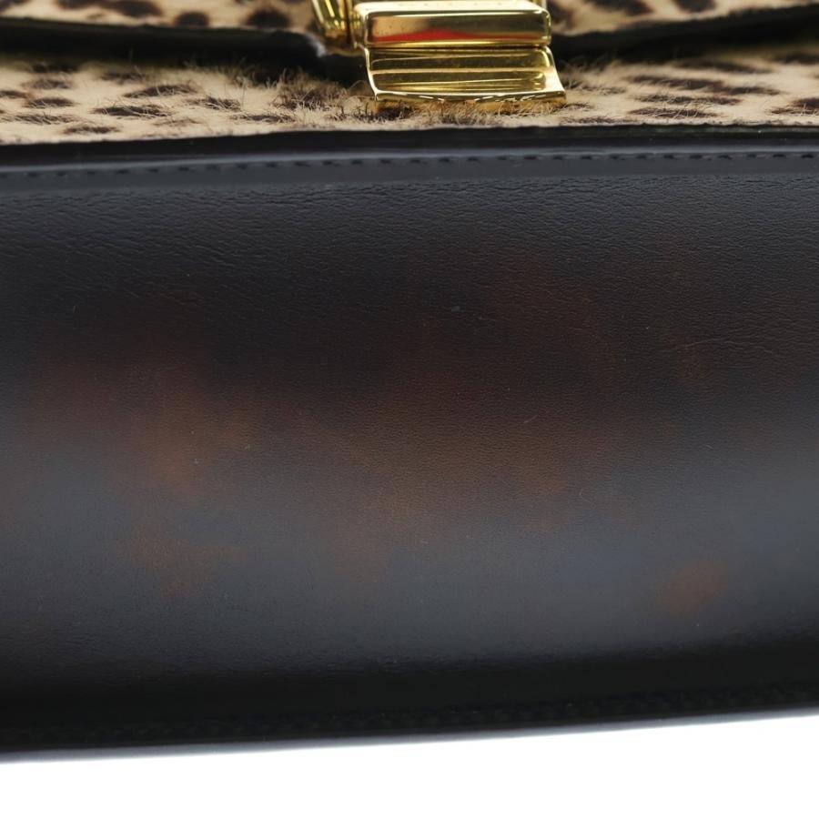 GUCCI（グッチ） シェリーライン シルヴィ ハラコレザー レオパード