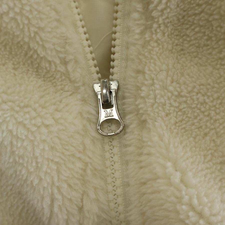 Matin Kim マーティンキム Teddy Fleece Jumper ロゴ刺繍 テディー 