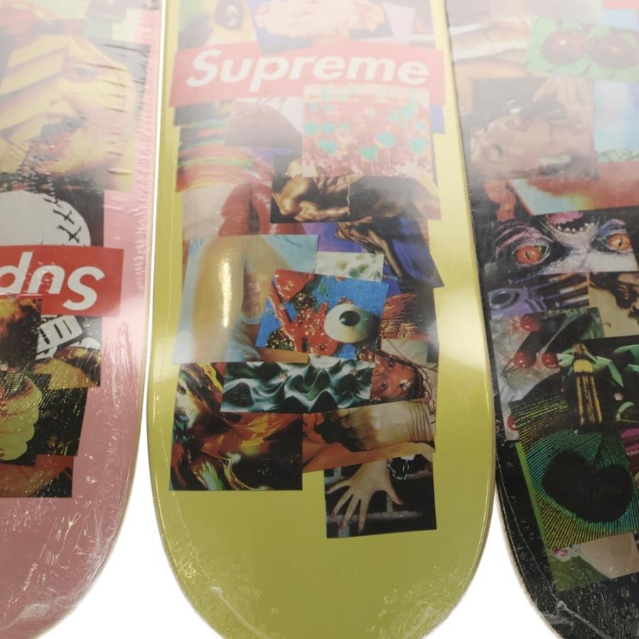 Supreme スケートボードデッキ 2枚セット FW20 Supreme Smurfs Skateboard - スマーフ スケボー デッキ (Supreme