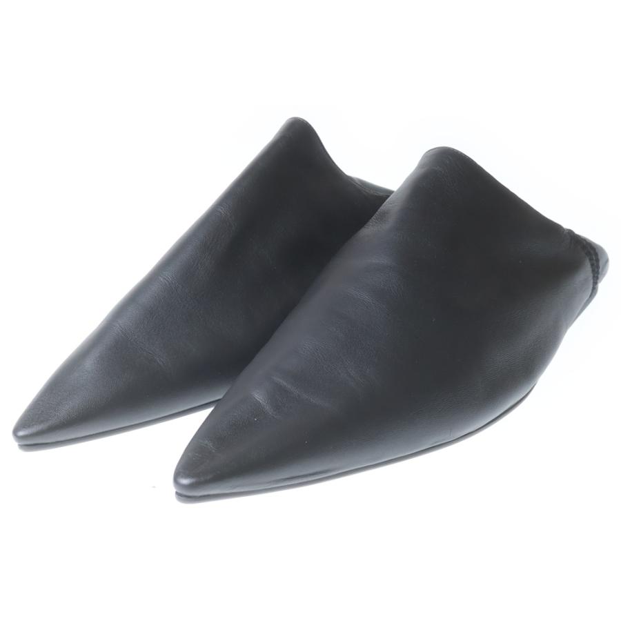 BALENCIAGA ブラック ミュール 35 ポインテッドトゥ　美品 Balenciaga Cagole 80mm ポインテッドトゥ ミュール | ブラック