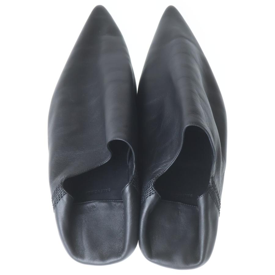 BALENCIAGA（バレンシアガ） FLAT MULE SMOOTH LAMBSKIN フラット