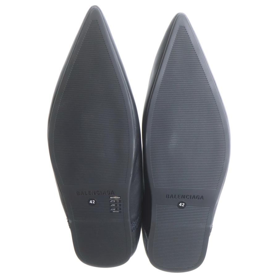 BALENCIAGA ブラック ミュール 35 ポインテッドトゥ　美品 Balenciaga Cagole 80mm ポインテッドトゥ ミュール | ブラック