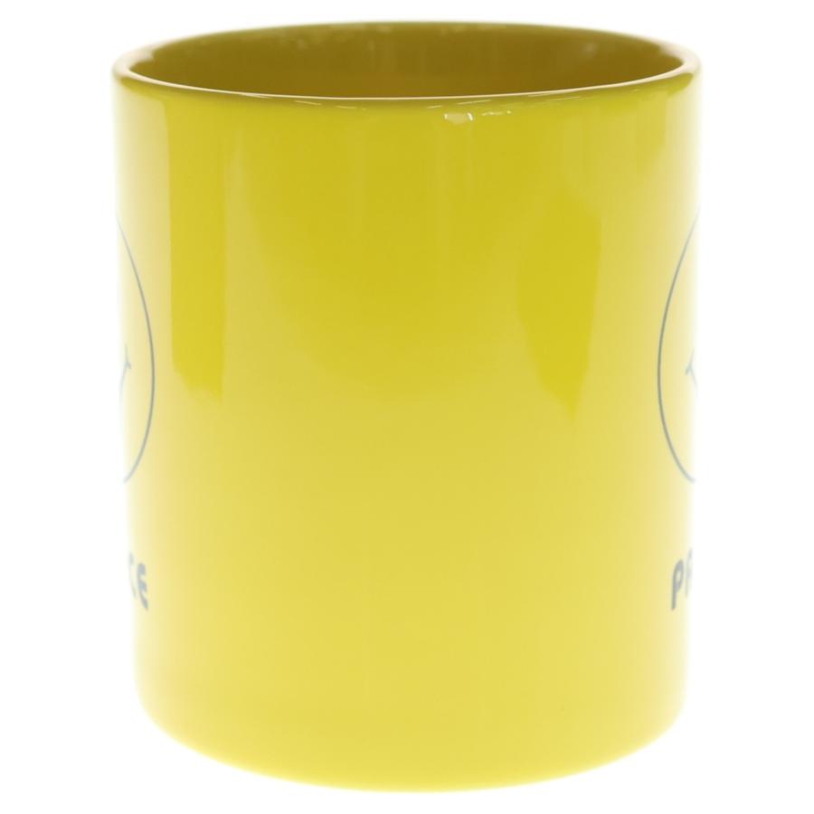 Palace Skateboards パレススケートボーズ 18AW Smiley Mug スマイリー マグカップ コップ 陶器 イエロー ■ Palace Skateboards パレススケートボーズ 18AW Smiley Mug スマイリー