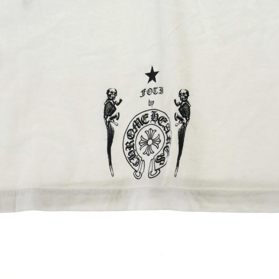クロムハーツ フォティ マハリア ホースシュー クルーネック Tシャツカットソー Chrome Hearts (クロムハーツ) LAS VEGAS ロゴ ホースシュー ロゴ