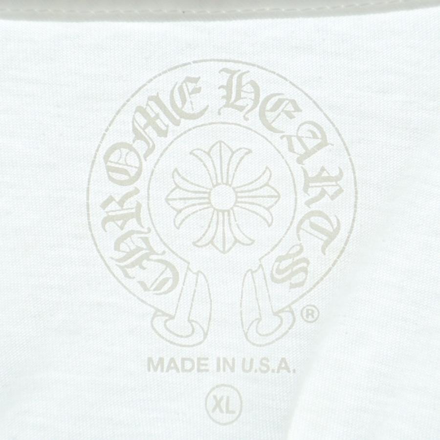 CHROME HEARTS クロムハーツ FOTI SWORD S/S T-Shirt フォティ ソード クルーネック半袖Tシャツカットソー レディース ホワイト CHROME HEARTS（クロムハーツ） FOTI S/S TEE フォティ ペペ クルー