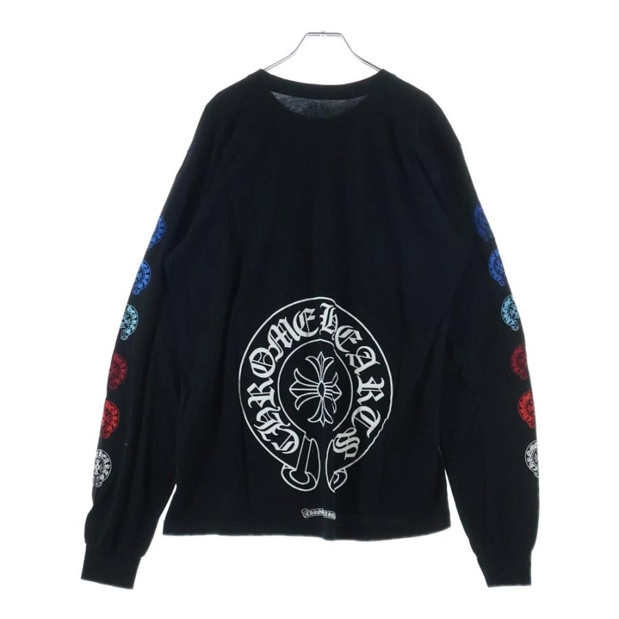 YB　CHROMEHEART クロムハーツ　ホースシュー　ロンT 長袖 CHROME HEARTS（クロムハーツ） Horseshoe L/S Tee ホースシューロング