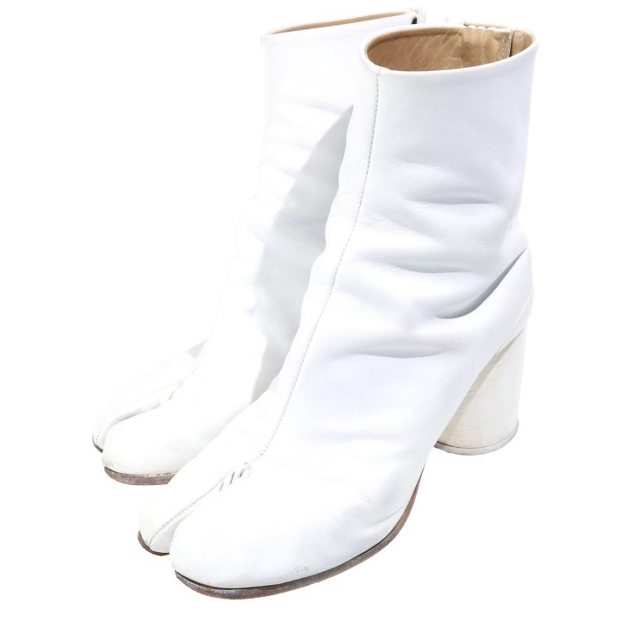 Maison Margiela（メゾンマルジェラ） TABI ANKLE BOOTS レザー 足袋