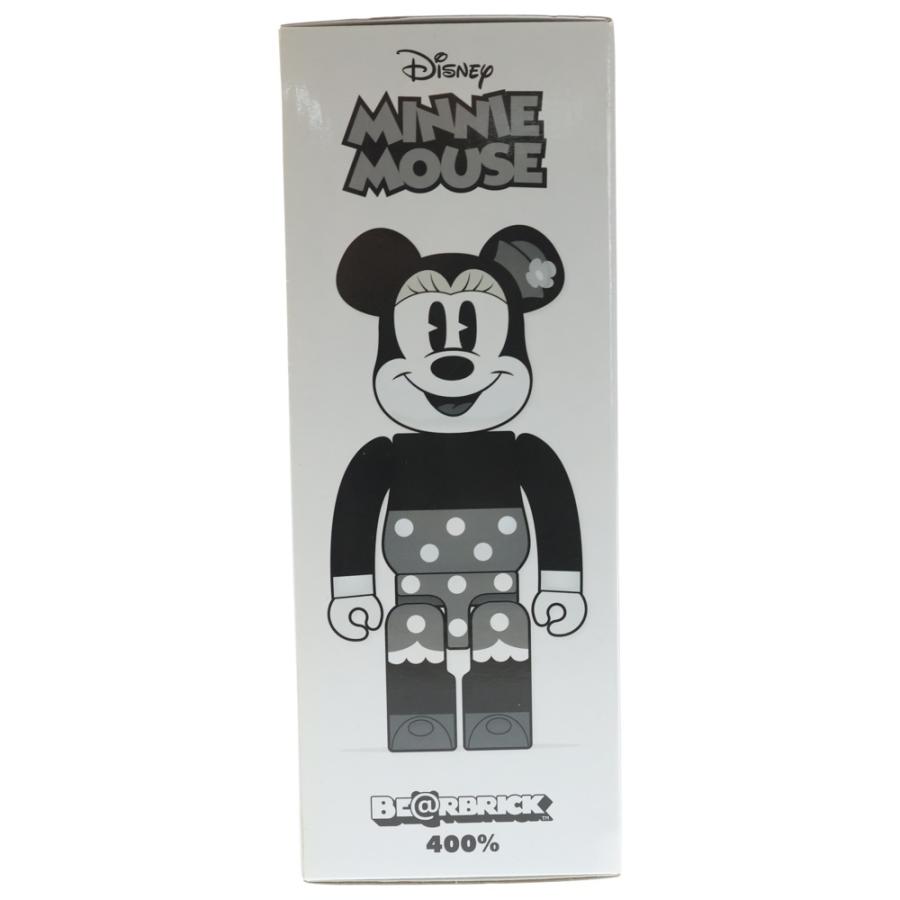 MEDICOM TOY メディコムトイ BE@RBRICK MINNIE MOUSE BLACK & WHITE Ver. ベアブリック ミニーマウス 400% ブラック/ホワイト MEDICOM TOY（メディコム・トイ） BE@RBRICK MINNIE MOUSE BLACK