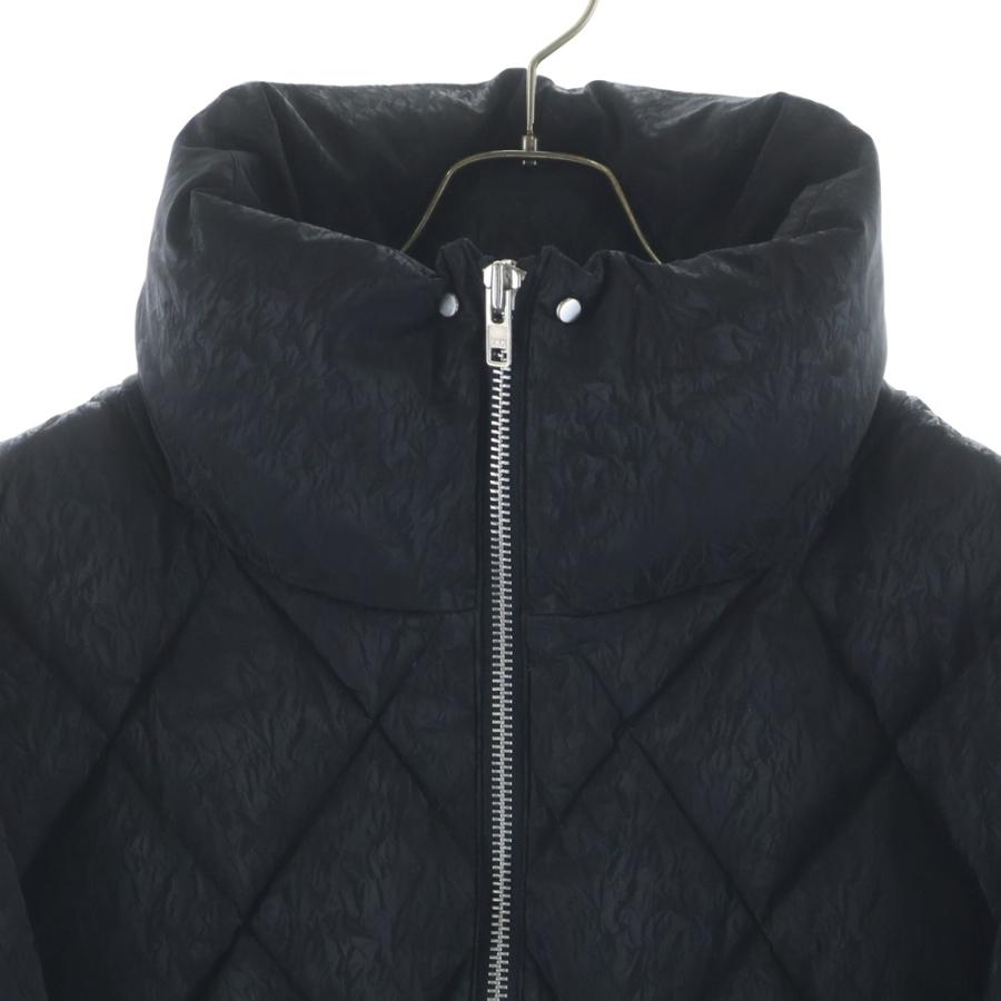 BREATH ブレス 25AW FAUX LEATHER SHINY QUILTING DOWN JACKET 