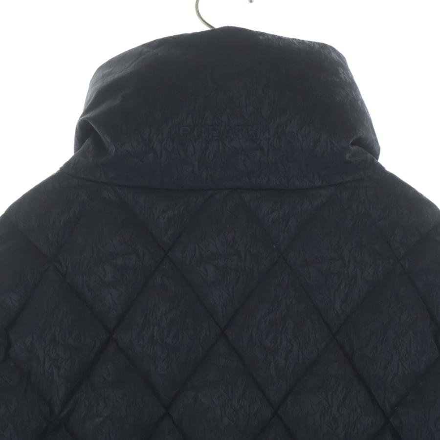 BREATH ブレス 25AW FAUX LEATHER SHINY QUILTING DOWN JACKET 