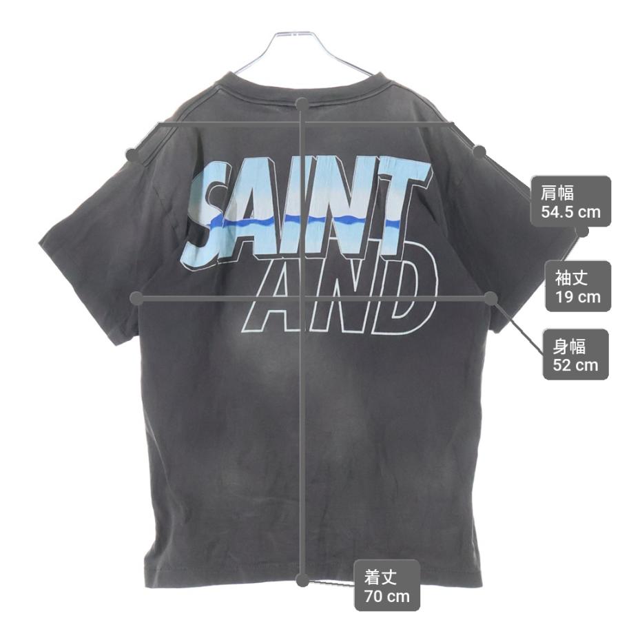 セントマイケル 21AW ×ウィンダンシー ヴィンテージ加工グラフィック