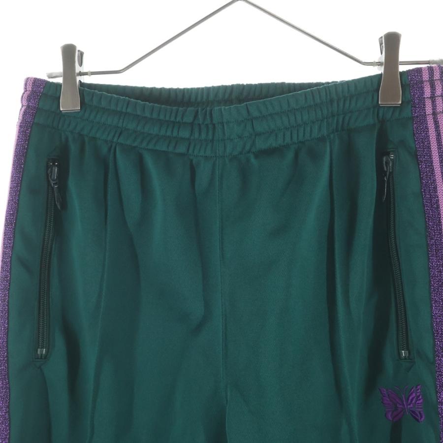 Needles（ニードルス） NARROW TRACK PANT サイドライン ロゴ刺繍