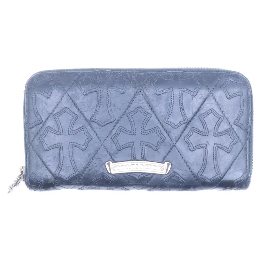 CHROME HEARTS（クロムハーツ） REC F ZIP QUILTED WALLET セメタリー