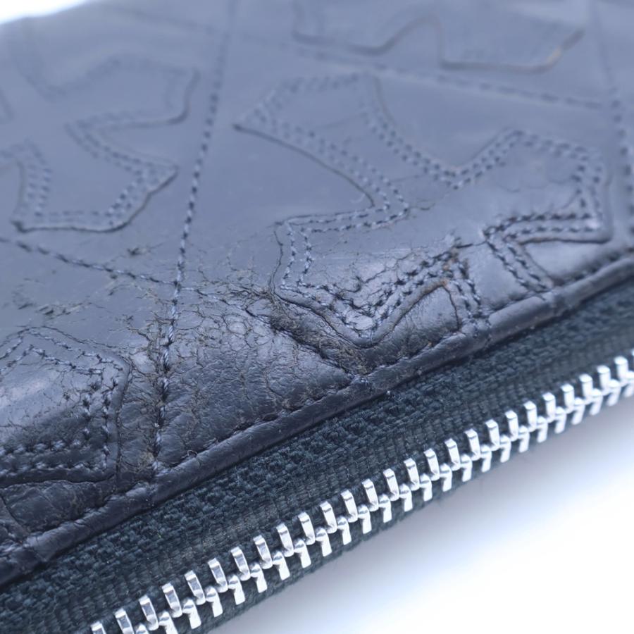 CHROME HEARTS（クロムハーツ） REC F ZIP QUILTED WALLET セメタリー
