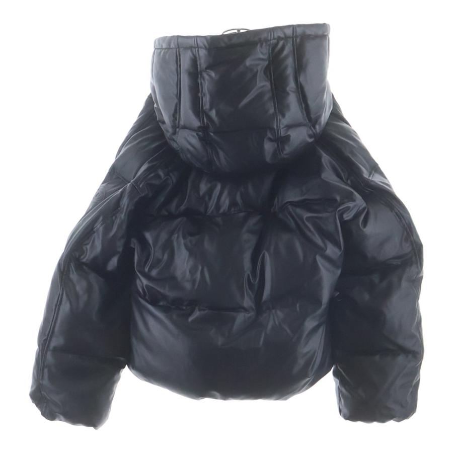 DIESEL ディーゼル W-MYLEY フェイクレザー パファージャケット ブラック A20928 DIESEL（ディーゼル） W-MYLEY フェイクレザー パファージャケット