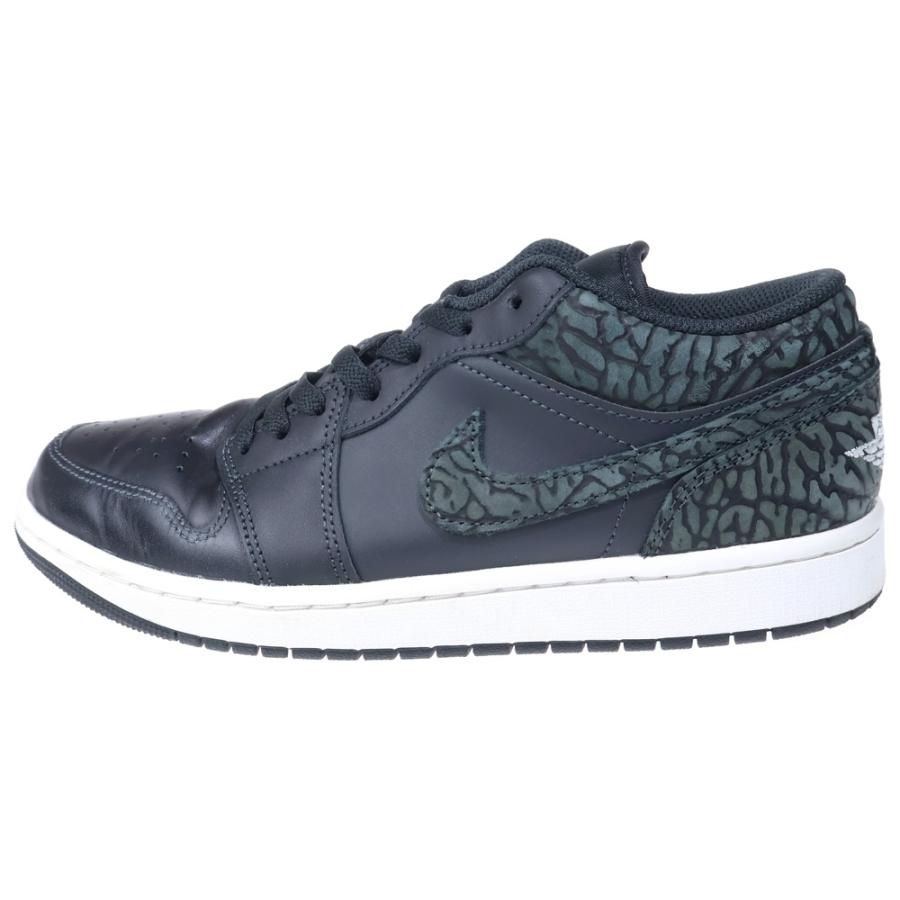 NIKE ナイキ Air Jordan 1 Low Black Elephant エアジョーダン1 ロー ブラック ローカットスニーカー ブラック US9/27cm FB9907-001 NIKE（ナイキ） Air Jordan 1 Low Black Elephant エアジョーダン1
