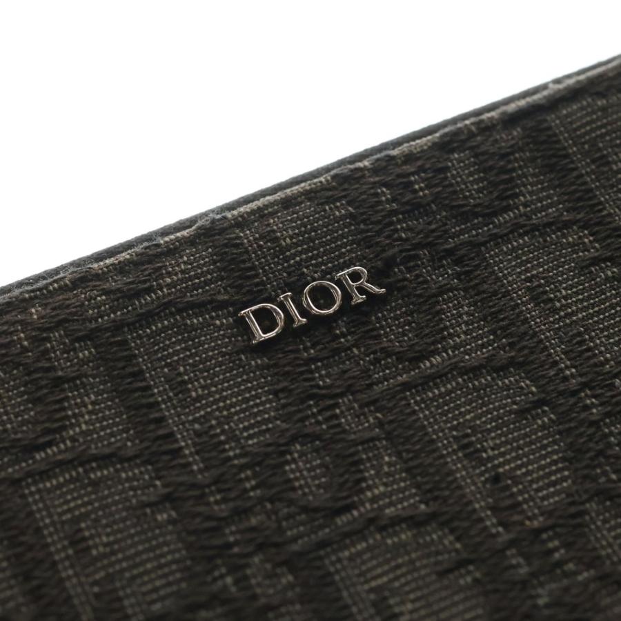 Dior ブラックキャンバス ショルダーバッグ 大人気！】DIOR SADDLE ポーチ (Dior/ショルダーバッグ