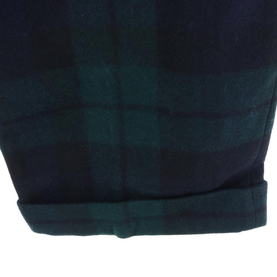 POLO RALPH LAUREN ポロラルフローレン 00s ブラックウォッチ チェック柄 ウール スラックスパンツ グリーン POLO RALPH LAUREN（ポロ・ラルフローレン） 00s ブラックウォッチ