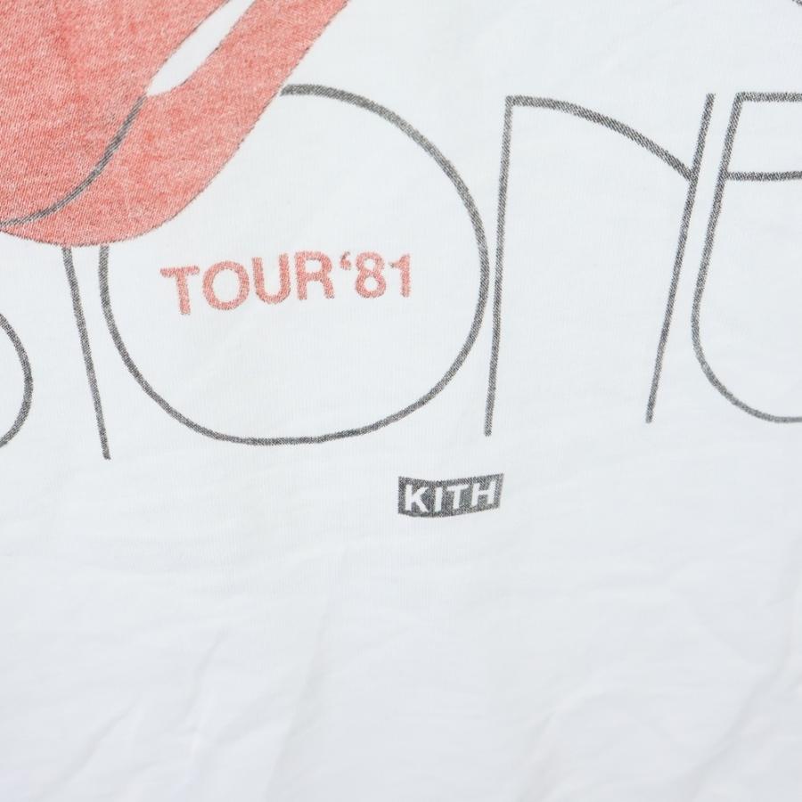 KITH（キス） 25SS ×ローリングストーンズ ツアープリント クルー