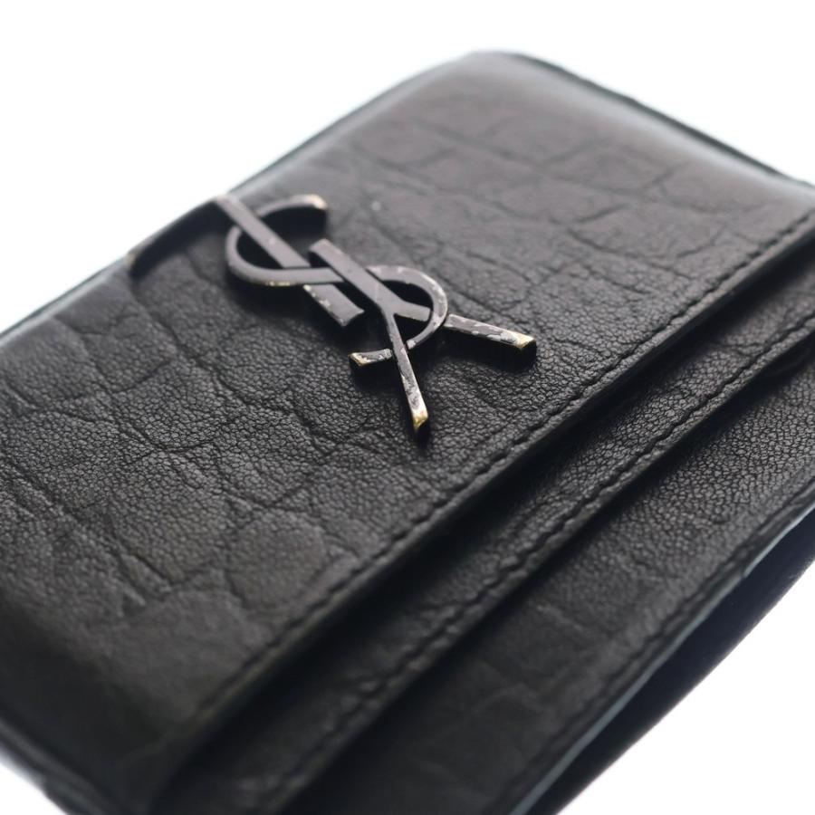 Yves Saint Laurent（イヴ・サンローラン） カサンドラロゴ レザー