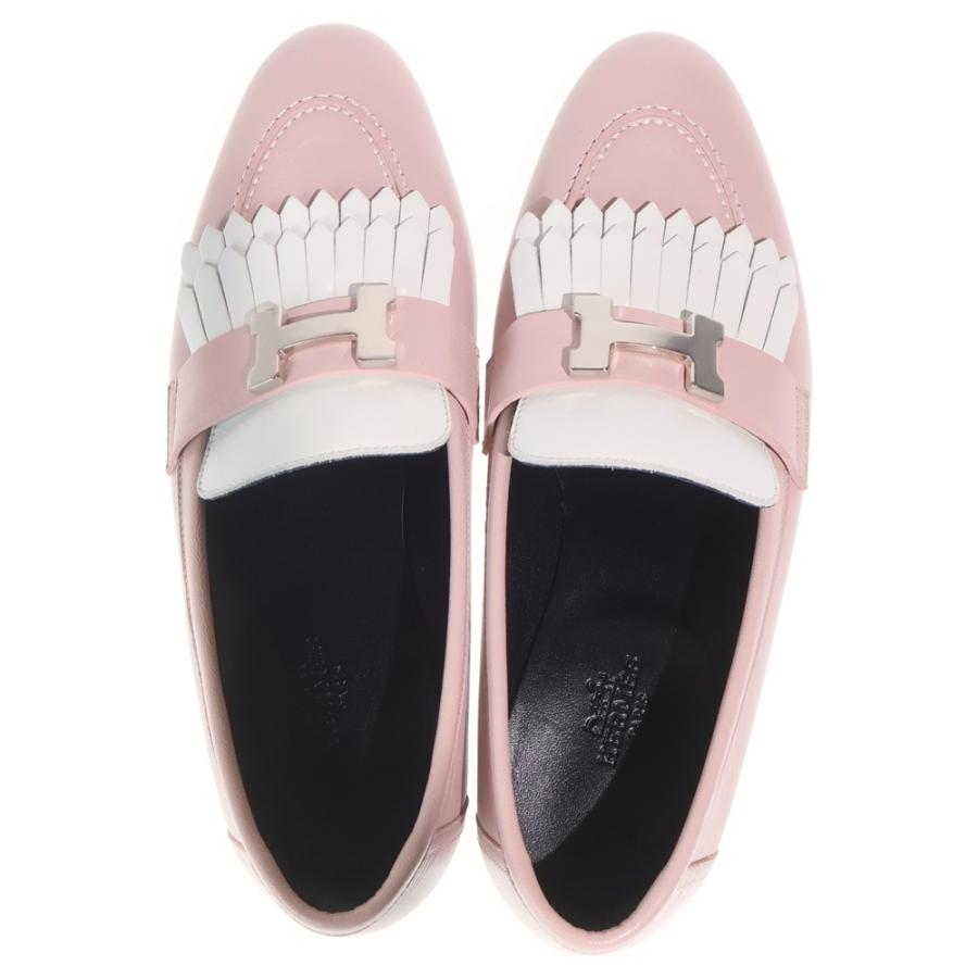HERMES（エルメス） Moccasin Royal Calf Leather Loafers モカシン