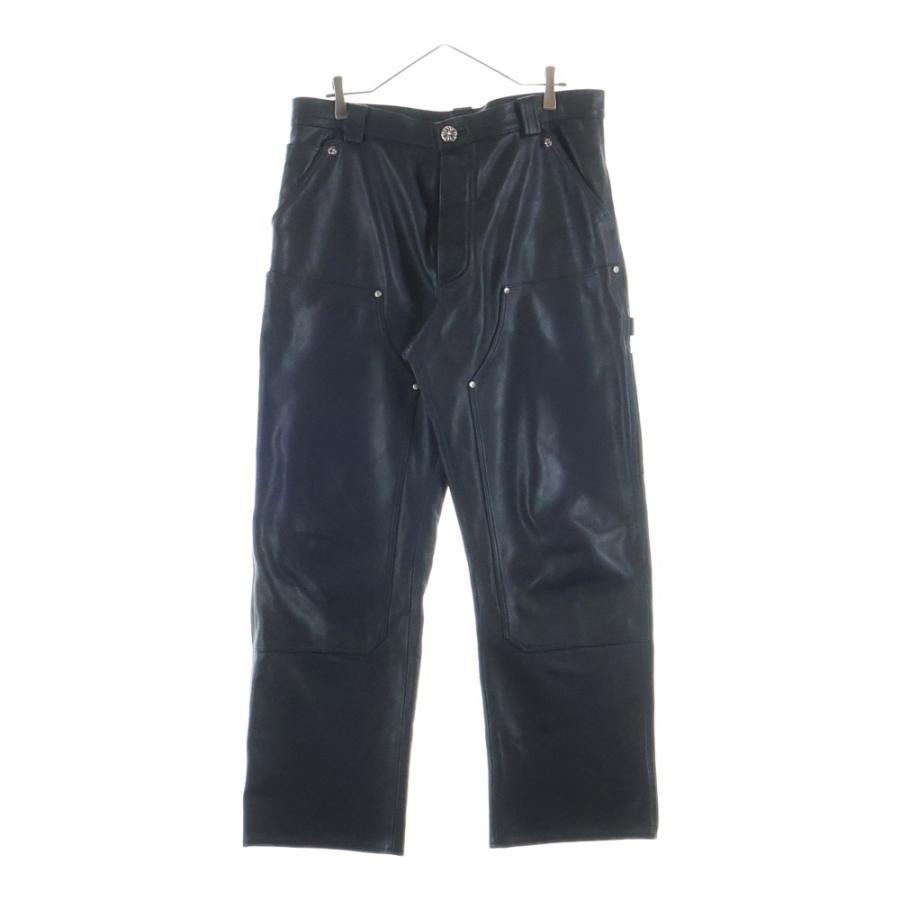 CHROME HEARTS（クロムハーツ） Carpenter Double Knee Leather Pants
