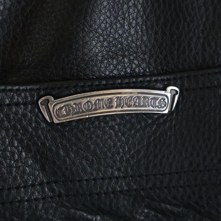 CHROME HEARTS（クロムハーツ） Carpenter Double Knee Leather Pants 