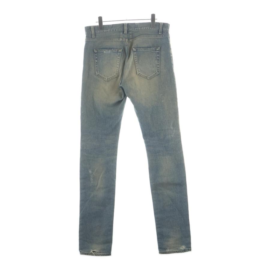 サンローランパリ 16SS D02 M/SK・LW エディ期 デストロイクラッシュ