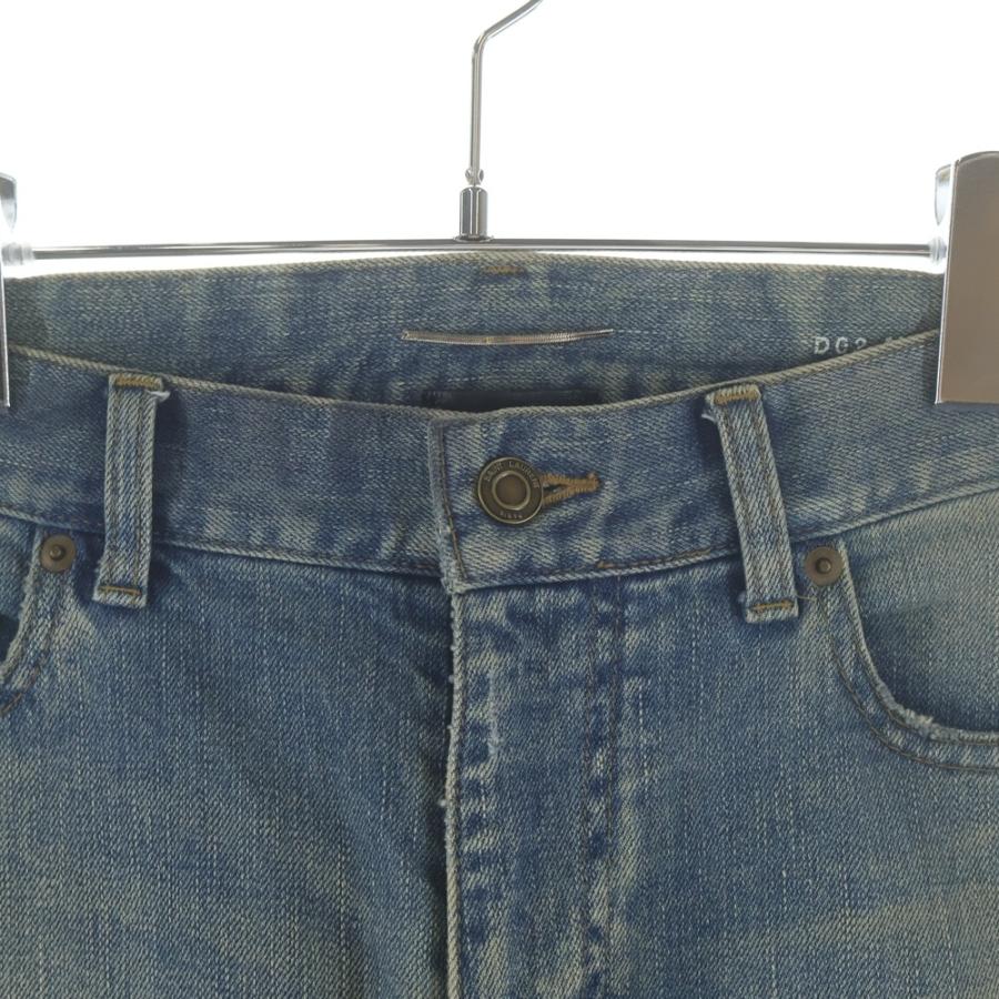 サンローランパリ 16SS D02 M/SK・LW エディ期 デストロイクラッシュ