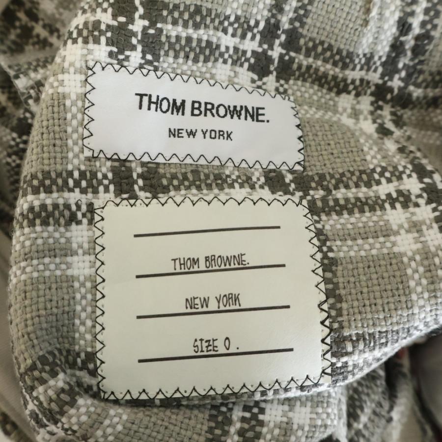 THOM BROWNE（トム ブラウン） CLASSIC TOROUSER チェック柄 裏地