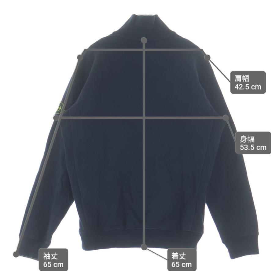 STONE ISLAND（ストーン アイランド） 24AW Half Zip Sweatshirt ロゴ
