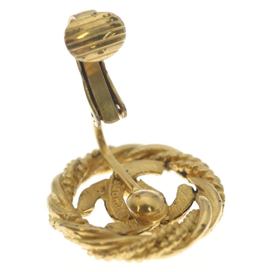 CHANEL（シャネル） ロゴラウンド イヤリング ピアス ゴールド : BRING 
