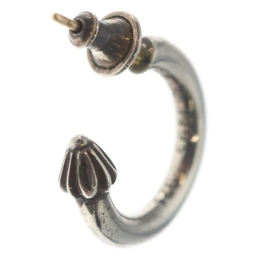 CH (クロムハーツ) HOOP PLAIN プレーン フープピアス シルバー CHROME HEARTS（クロムハーツ） HOOP PLAIN プレーン フープピアス