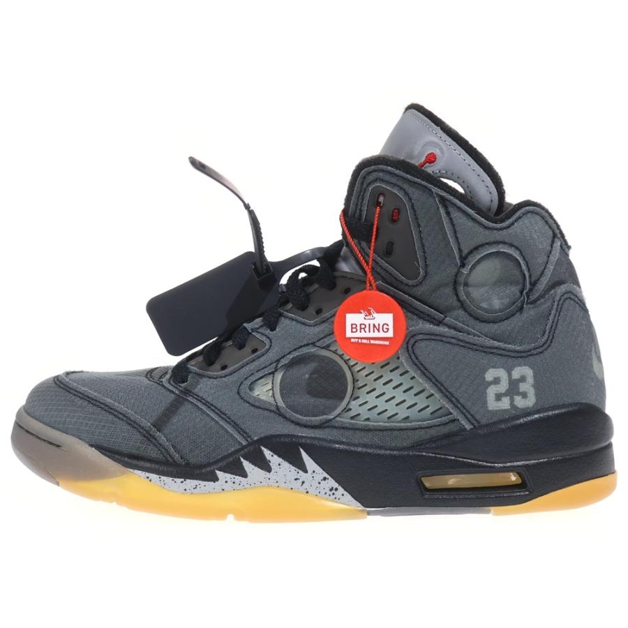 NIKE（ナイキ） ×OFF-WHITE AIR JORDAN 5 RETRO SP オフホワイト エア