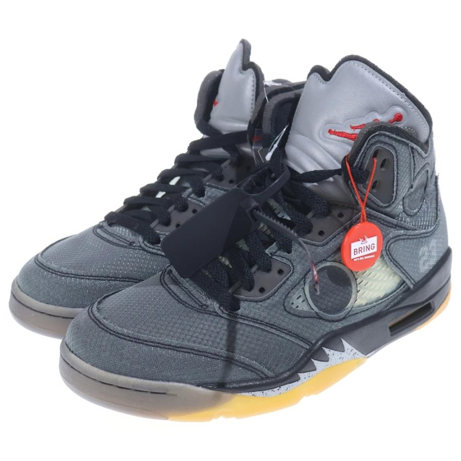 NIKE（ナイキ） ×OFF-WHITE AIR JORDAN 5 RETRO SP オフホワイト エア