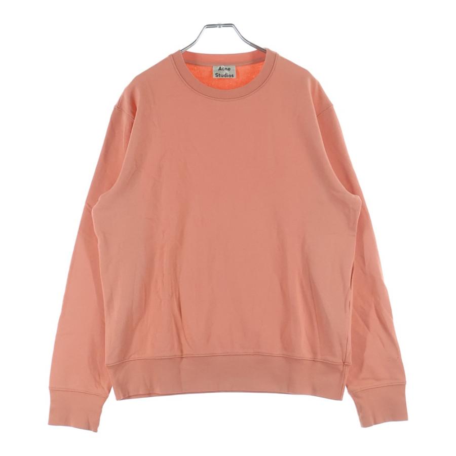 ACNE - acne fairview faceスウェットピンク美品 Acne Studios アクネ ストゥディオズ FAIRVIEW FACE クルーネック