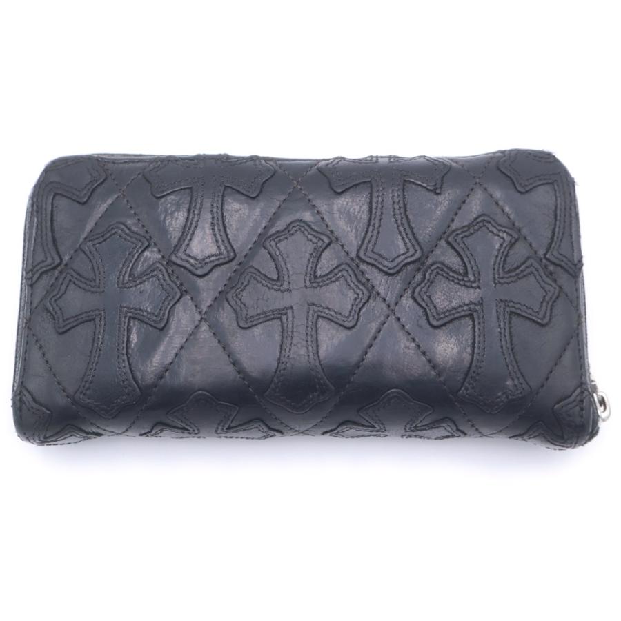 CHROME HEARTS（クロムハーツ） REC F ZIP QUILTED WALLET セメタリー