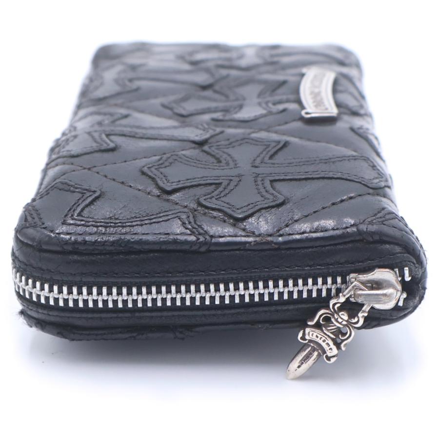 CHROME HEARTS（クロムハーツ） REC F ZIP QUILTED WALLET セメタリー