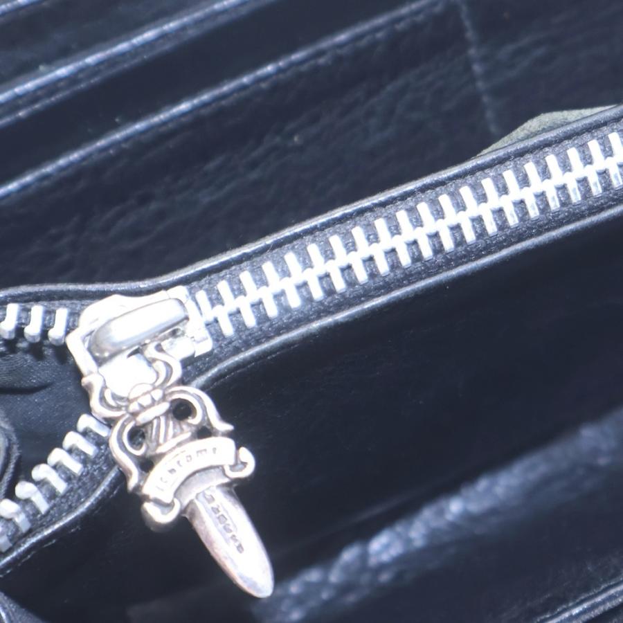 CHROME HEARTS（クロムハーツ） REC F ZIP QUILTED WALLET セメタリー