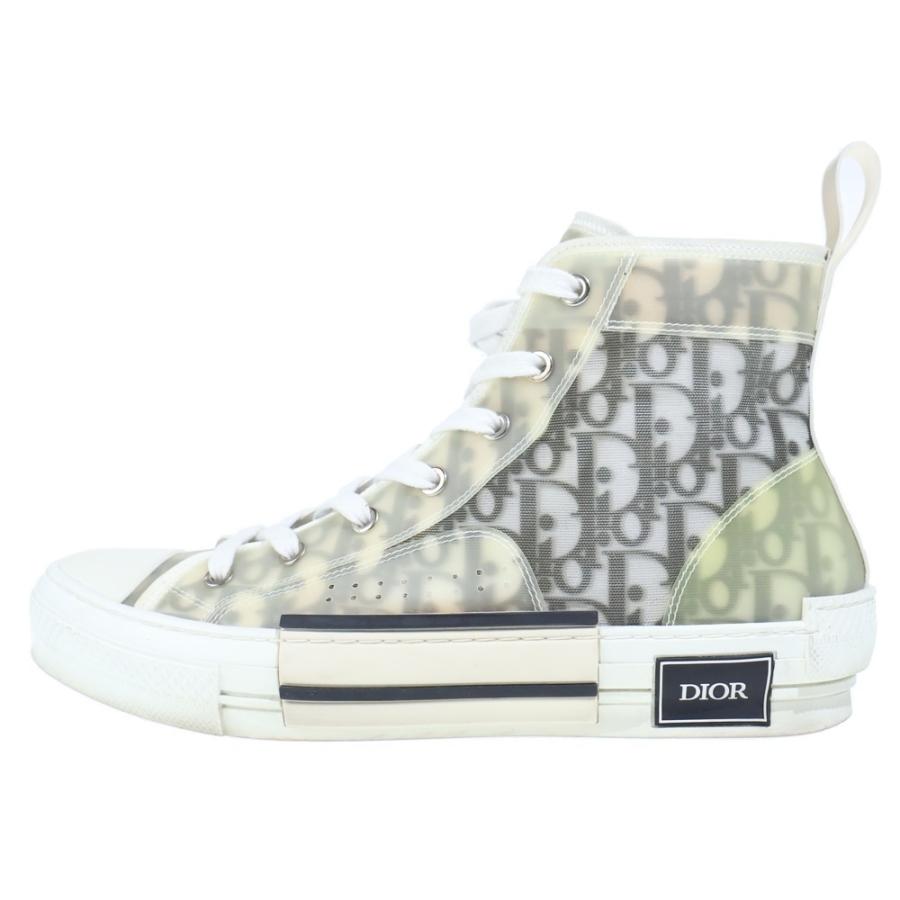 DIOR ディオール 19AW B23 HIGH TOP OBLIQUE SNEAKERS オブリーク 総柄