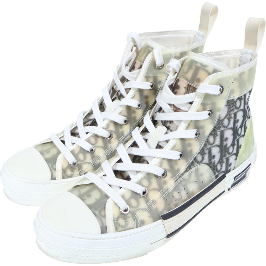 DIOR ディオール 19AW B23 HIGH TOP OBLIQUE SNEAKERS オブリーク 総柄