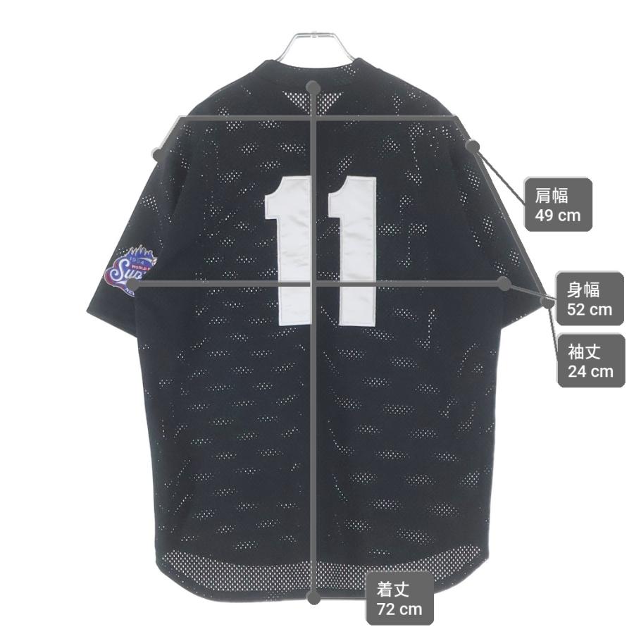 Supreme（シュプリーム） 24AW Logo Baseball Henley Sロゴ刺繍 ベース