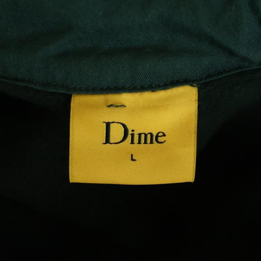 Dime（ダイム） Crest Shirt クレストロゴ刺繍長袖ウールシャツ
