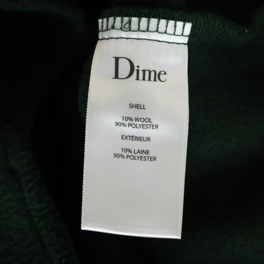 Dime（ダイム） Crest Shirt クレストロゴ刺繍長袖ウールシャツ