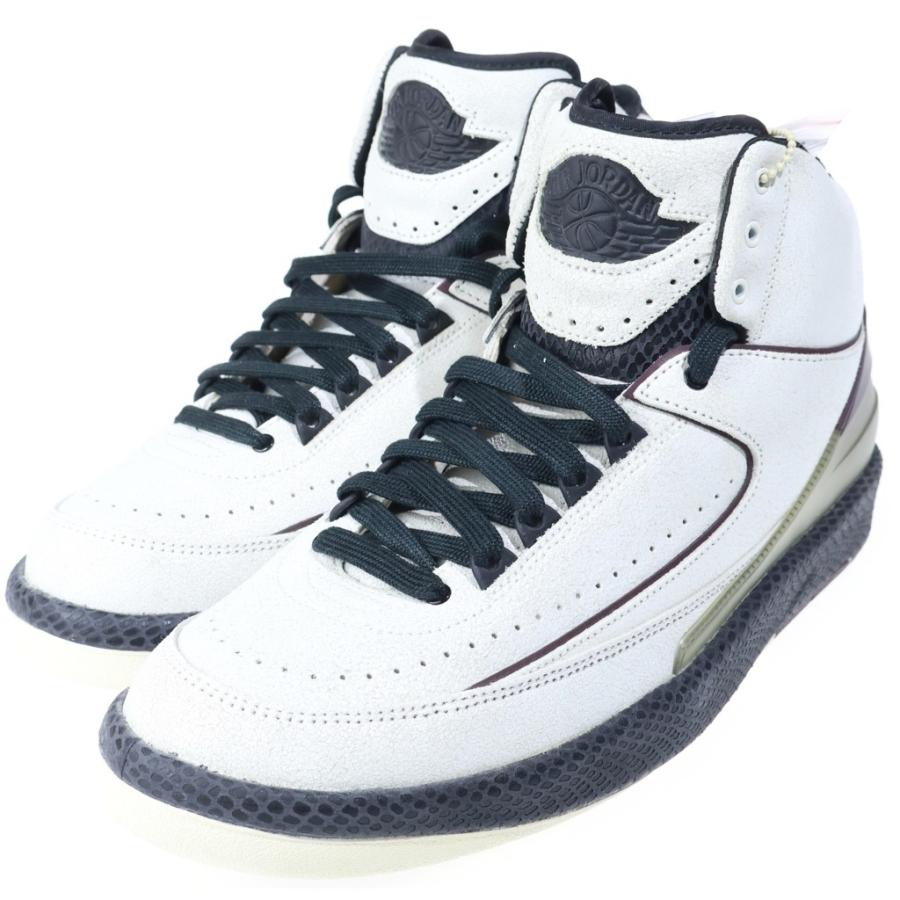 ナイキ ×A MA MANIERE AIR JORDAN 2 RETRO SP エアジョーダン 2 レトロ ハイカットスニーカー バーガンディ US11.5/29.5cm DO7216-100の画像