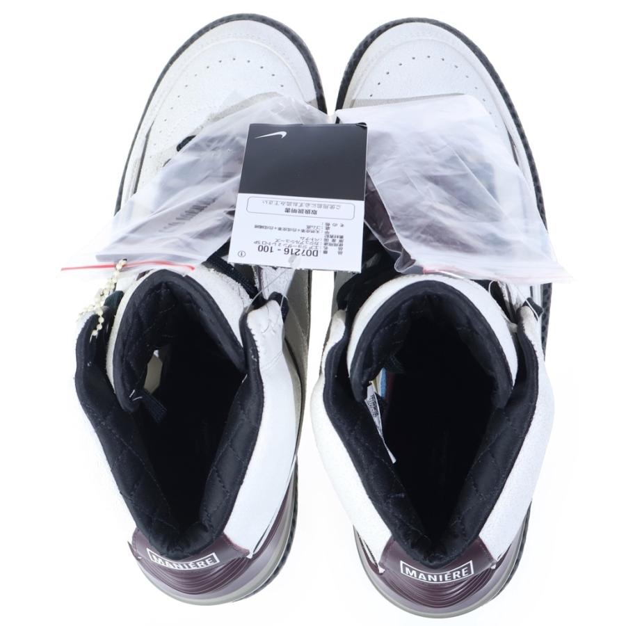 ナイキ ×A MA MANIERE AIR JORDAN 2 RETRO SP エアジョーダン 2 レトロ ハイカットスニーカー バーガンディ US11.5/29.5cm DO7216-100の画像