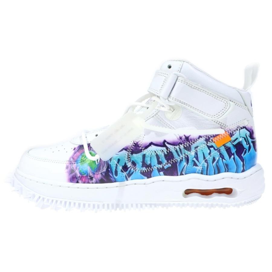 NIKE（ナイキ） ×OFF-WHITE AIR FORCE1 MID SP LTHR オフホワイト エア