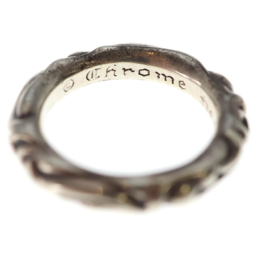 Chrome Hearts スクロールシルバーリング CHROME HEARTS（クロムハーツ） SCRL BAND スクロールバンド リング